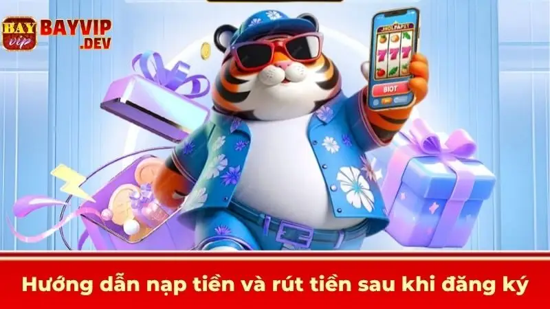 Hướng dẫn nạp tiền và rút tiền sau khi đăng ký
