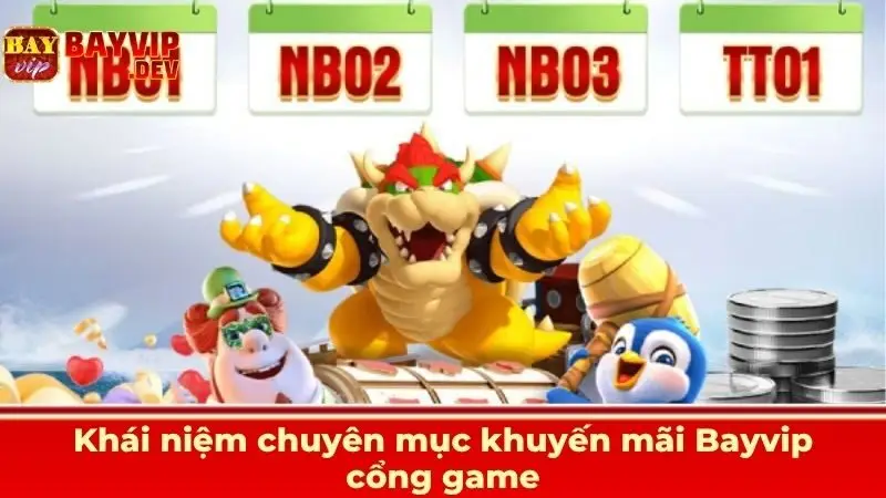 Khái niệm chuyên mục khuyến mãi Bayvip cổng game