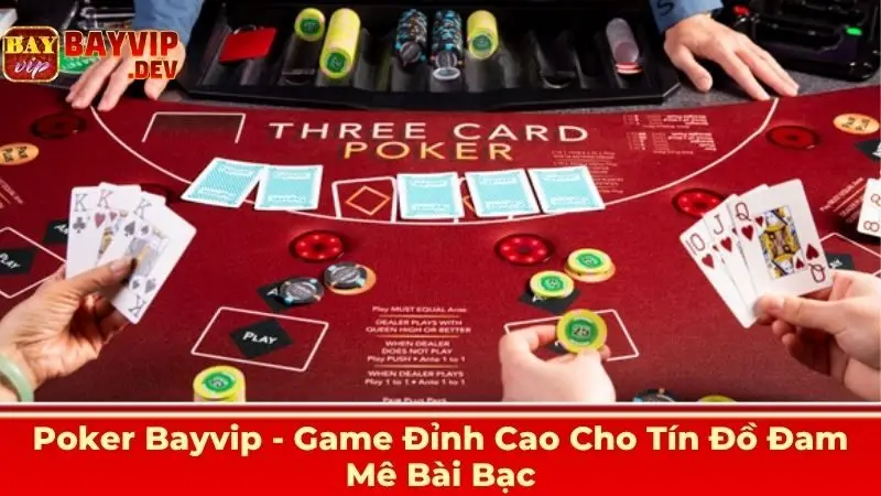 Poker Bayvip - Game Đỉnh Cao Cho Tín Đồ Đam Mê Bài Bạc