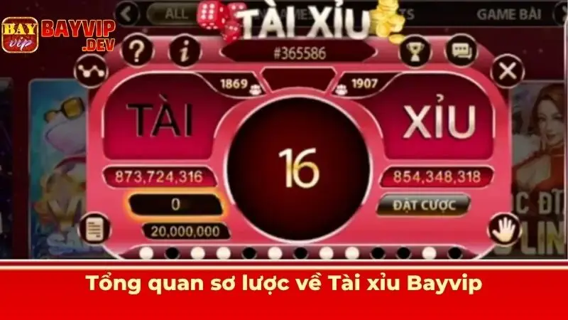 Tổng quan sơ lược về Tài xỉu Bayvip