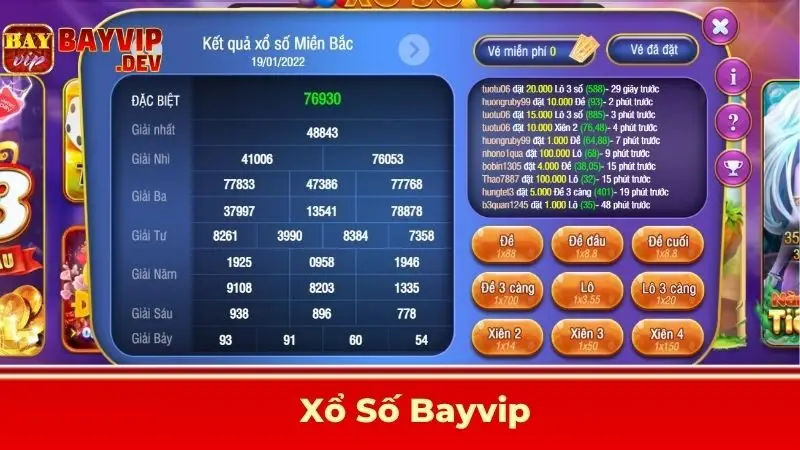 Xổ Số Bayvip